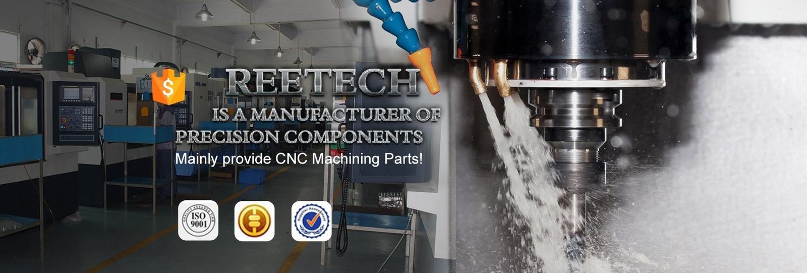 Cnc metalowe części